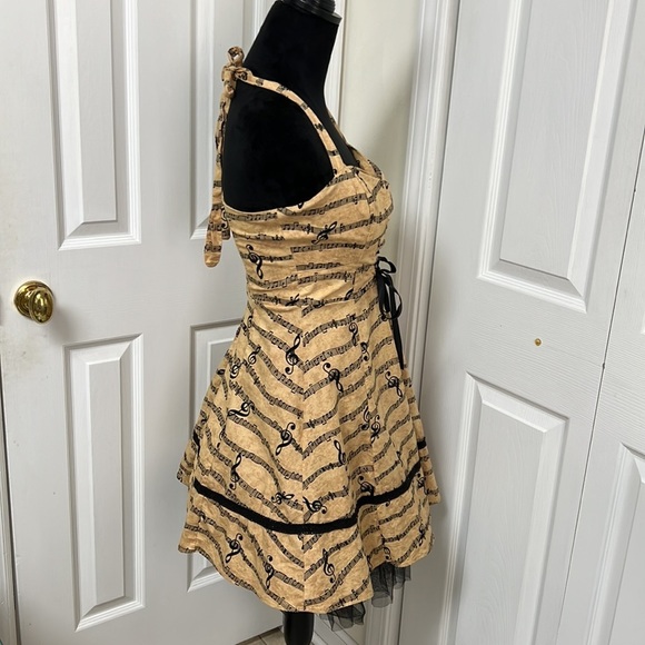 Hot Topic Music Note dress - Picture 5 of 8